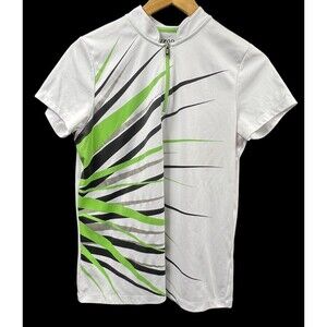 IZOD Perform X Cool Fx Movement Women Large Top Polo 1/4 Zip Tenniscore Shirt‎